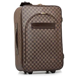 Louis Vuitton-Louis Vuitton Brown Damier Ebene Pegase Legere 55-Brown