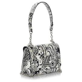 Louis Vuitton-Louis Vuitton White Floral Twist-White