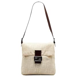 Fendi-Fendi Marron Zucca Mamma Forever-Marron,Beige