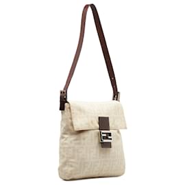 Fendi-Fendi Marron Zucca Mamma Forever-Marron,Beige