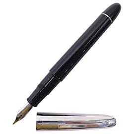 Thomas Wylde-OMAS OGIVA FOUNTAIN PEN WITH METAL AND RESIN CARTRIDGES STEEL RESIN FOUNTAIN PEN-Other