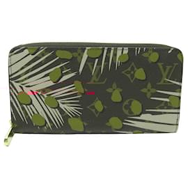 Louis Vuitton-NEW VUITTON ZIPPY COMPACT WALLET MONOGRAM DOTS CANVAS JUNGLE WALLET-Multiple colors