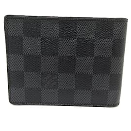 Louis Vuitton 2019 Agenda Bureau Damier Graphite Notebook Cover PVC Black