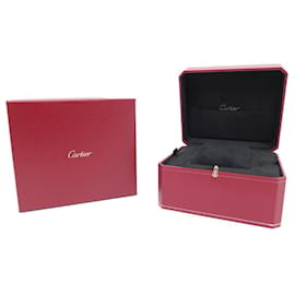Cartier-NEUE CARTIER BOX FÜR UHR MIT CRCO-SCHMUCKFACH000497 UHRENBOX-Rot