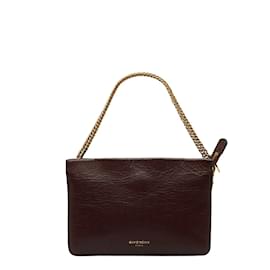 Givenchy-Croix en cuir3 Sac bandoulière-Marron