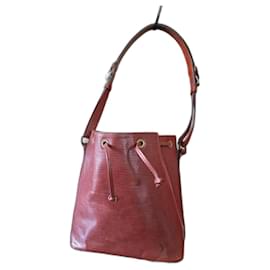 Louis Vuitton-Noé MM bag LOUIS VUITTON mahogany brown epi leather-Brown