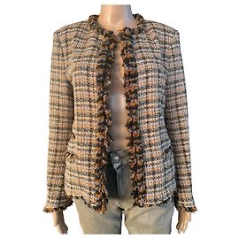 Blazer Isabel Marant Etoile Marrón Algodón Talla 38 Castaño