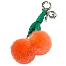 Fendi-Fendi Pompon charm-Orange