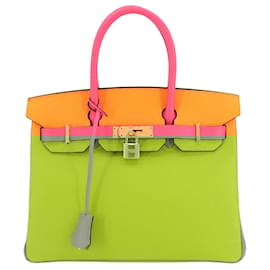 Hermès-Hermès Birkin 30-Orange