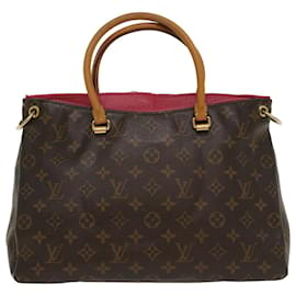 Louis Vuitton-LOUIS VUITTON Monogram Pallas Hand Bag M40466 LV Auth rd5766-Monogram