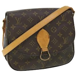 Louis Vuitton-LOUIS VUITTON Monogram Saint Cloud GM Shoulder Bag M51242 LV Auth ep1476-Monogram