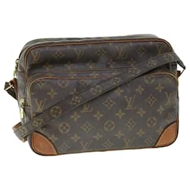 Louis Vuitton-LOUIS VUITTON Monogram Nile Shoulder Bag M45244 LV Auth 51198-Monogram