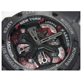 Hublot-HUBLOT King Power Unico GMT 771.CI.1170.RX OriginalwarenherstellerOH erledigt Herren-Silber