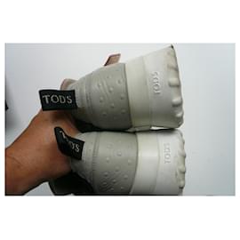 Tod's-TODS Baskets sneakers Daim et Mesh rosa T39,5 IT-Rosa