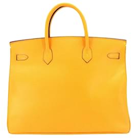 Hermès-Hermès Birkin 40-Yellow