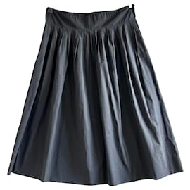 Falda Chloé de algodón negro Negro