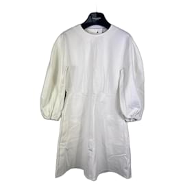 Kleid Tibi Creme Roh