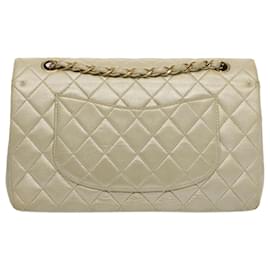 Chanel-Chanel forrado Flap-Beige