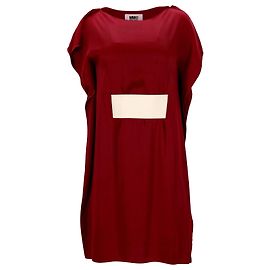 Maison Martin Margiela MM6 Mini-robe Maison Margiela en acétate bordeaux Rouge Bordeaux
