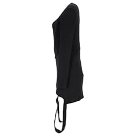 Autre Marque-Miniabito a corsetto Dion Lee in cotone nero-Nero