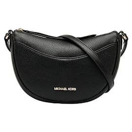 Michael Kors-Small Leather Dover Crossbody Bag 35R3g4dc5l-Black