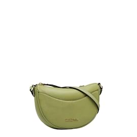 Michael Kors-Small Leather Dover Crossbody Bag 35R3g4dc5l-Green