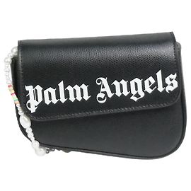 Palm Angels Borsa mini Crash nera Nero
