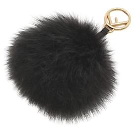 Fendi-Fendi Pompon charm-Black
