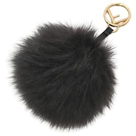 Fendi-Fendi Pompon charm-Black