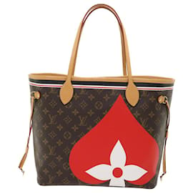 Louis Vuitton-Louis Vuitton Neverfull MM-Marrone