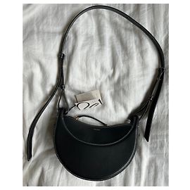 Polène Numéro Dix ÉDITION SCHWARZ GLATTES LEDER Noir