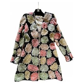 Chanel-Chanel silk coat-Multiple colors