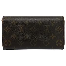 Louis Vuitton-LOUIS VUITTON Monogram Porte Tresol International Wallet M61215 LV Auth 52623-Monogram