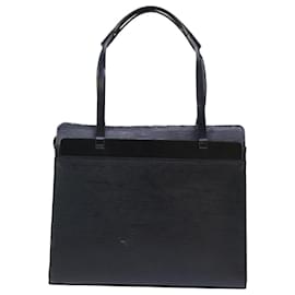 Louis Vuitton-LOUIS VUITTON Epi Croisette PM Tote Bag Black M52492 LV Auth bs7837-Black