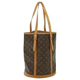 Louis Vuitton-LOUIS VUITTON Monogram Bucket GM Shoulder Bag M42236 LV Auth fm2678-Monogram