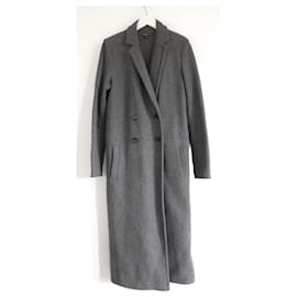 Autre Marque-James Perse French Terry coat-Grey
