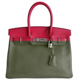 Hermès-HERMES BIRKIN BAG 30 Jaipur rose-Pink