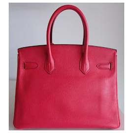 Hermès-HERMES BIRKIN BAG 30 Jaipur rose-Pink