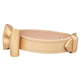 Louis Vuitton-Monogram Vernis Bow Bracelet-Pink