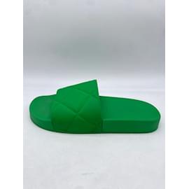 Bottega Veneta-BOTTEGA VENETA Sandales T.UE 39 plastique-Vert