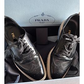 Prada Lace ups Black