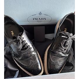 Prada-Lace ups-Black