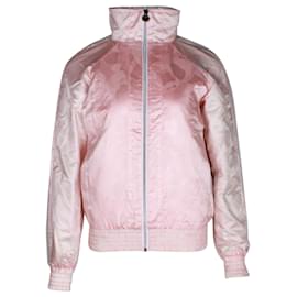 Chanel-Chanel Bomber Jacket in Pink Polyamide-Pink