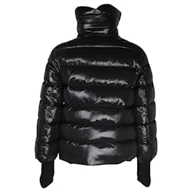 Moncler-Moncler Tulsa Puffer Jacket in Black Nylon-Black