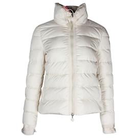 Moncler-Moncler Anserine Down Jacket in White Nylon-White