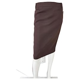 Dior-Christian Dior Skirt-Brown
