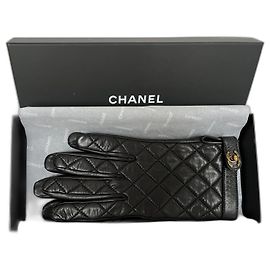 Chanel Gloves Black