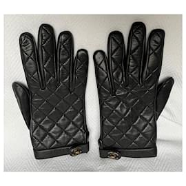 Chanel-Handschuhe-Schwarz