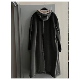 Emporio Armani-Men Coats Outerwear-Grey