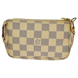 Louis Vuitton-Accessoires Mini Pochette Louis Vuitton-Blanc